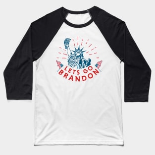 Let's Go Brandon - liberty Baseball T-Shirt